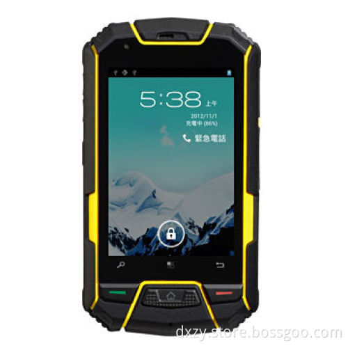 Waterproof Mobile Phone, WCDMA+GSM, 1.2G, 3.5-inch, 640 x 960, 4GB ROM, 512MB RAM